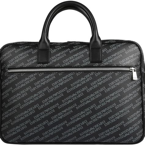 emporio armani laptop bag